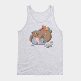 Bear Parent Tank Top